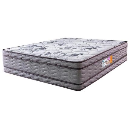 Colchão Queen 158x198x32 Double Face Espuma D45 Cinza