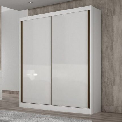 Guarda Roupa 2 Portas 3 Gavetas Ávila Branco